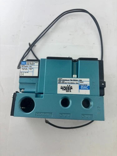 MAC Valves 82A-AB-BAA-TM-DEMA-1BA Solenoid Valve 120VDC — product image 2 of 7