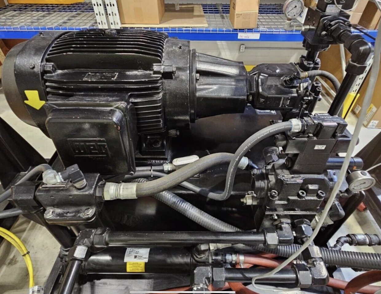 Hycomp 2WN34F1-B401-BLMVA-20/30T Oil-Free Two-Stage Nitrogen Booster Compressor Package — product image 3 of 6
