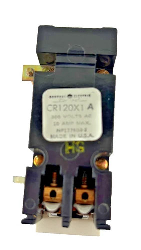 GE CR120X3A Industrial Adder Kit 300V Control Relay Accessory — primary product image