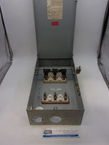 Siemens I-T-E FR353 Heavy Duty Safety Switch 100A 600V 3P Non-Fusible NEMA 3R — product image 4 of 8