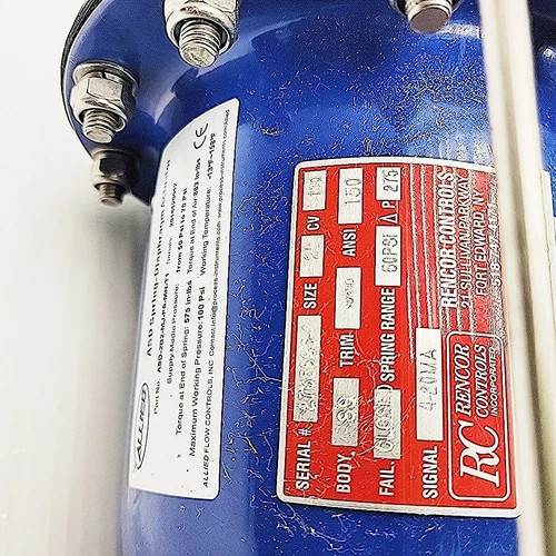 FNW 940AFSHSBPPB 2-Inch Class 150 Pneumatic Actuated Ball Valve, 316 Stainless Steel — product image 3 of 4