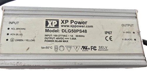 XP Power DLG50PS48 50W 48V Single Output LED Driver Power Supply — product image 2 of 5