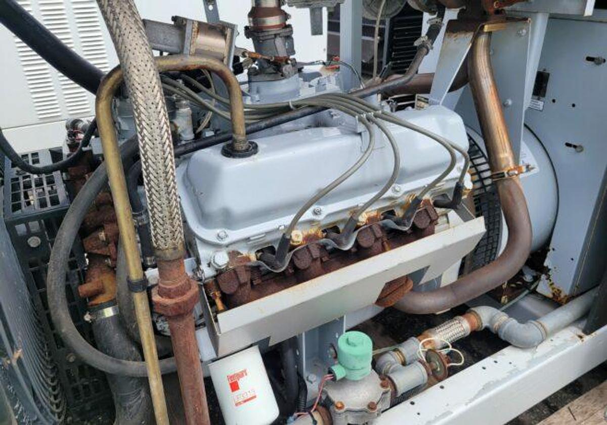 Kohler Model 50 Generator Set with Detroit Diesel 489 Natural Gas Engine — product image 3 of 4