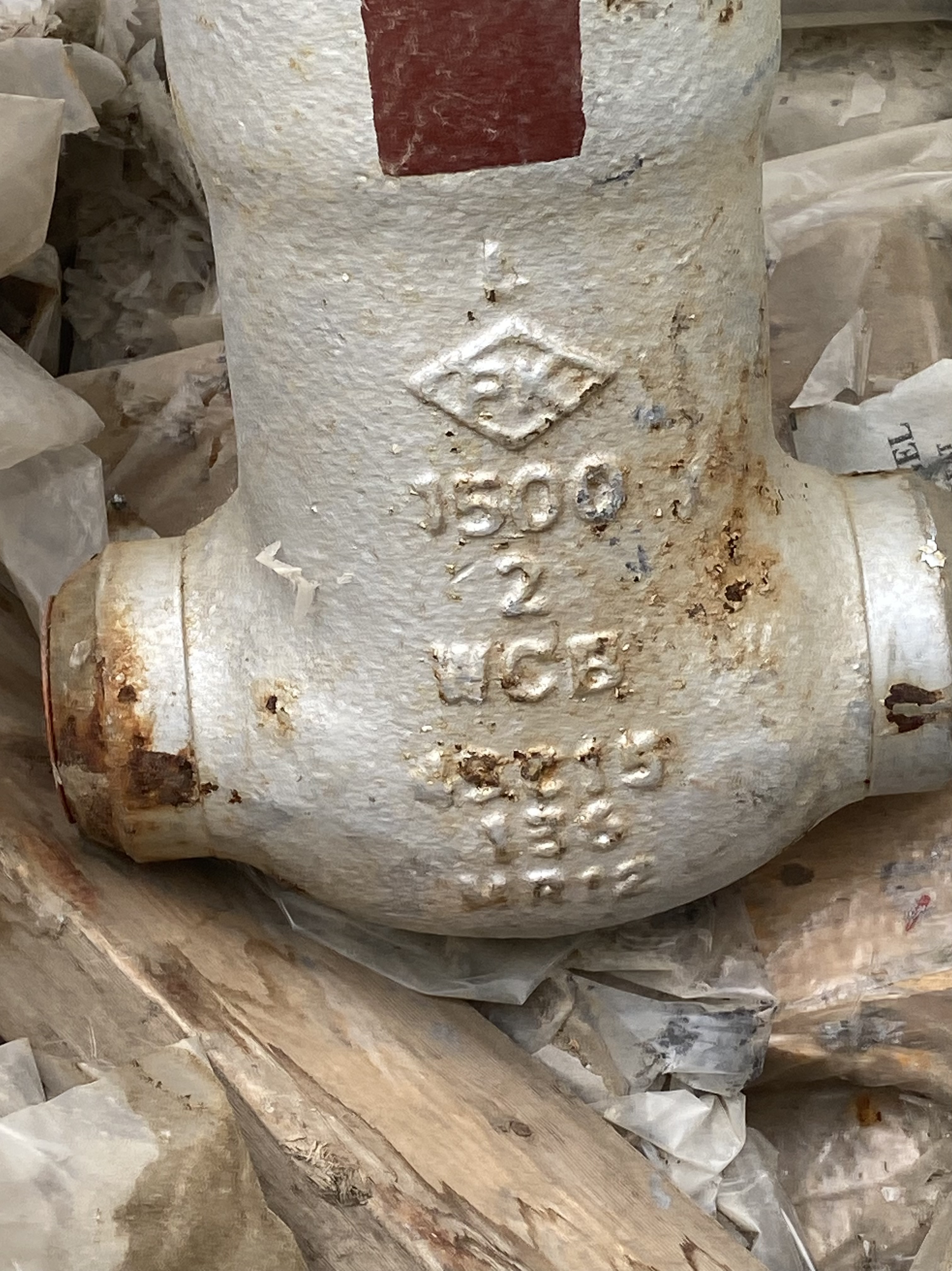 PK Valve 2-inch Class 1500 Gate Valve 1500BWS-PSB-160 SPL CL — product image 3 of 5