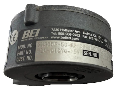 BEI XHS35F-50-R2-SS-3600-ABZC-28V/V-SM18 Incremental Rotary Encoder — product image 5 of 6