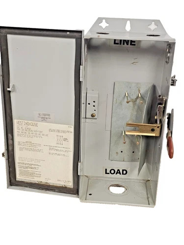 Westinghouse DFDN100 Dust-Tight Circuit Breaker Enclosure — product image 4 of 9
