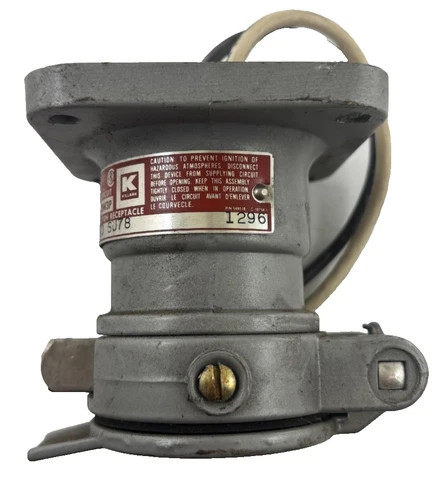 Hubbell Killark KRJ-20 SU78 1296 Pin and Sleeve Receptacle — product image 2 of 6
