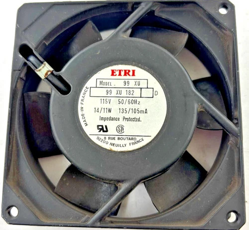ETRI 99XU 182 Axial Cooling Fan