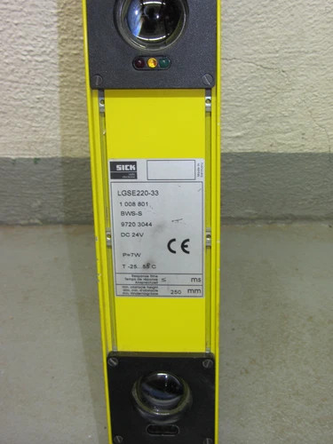 SICK LGSE220-33 Optic Electronic Light Safety Curtain Barrier — product image 3 of 3
