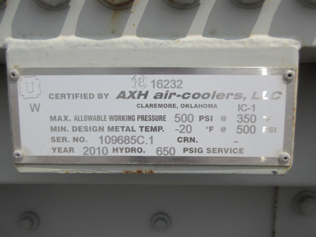 AXH 32EF2 Forced Draft Air-Cooled Heat Exchanger — product image 13 of 17