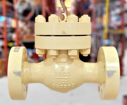Calvary Valve Inc. 2-inch Class 2500 Piston Check Valve RTJ Flanged