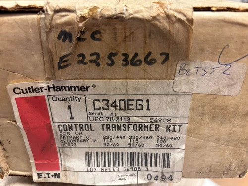 Cutler-Hammer C340EG1 Control Transformer Kit — primary product image