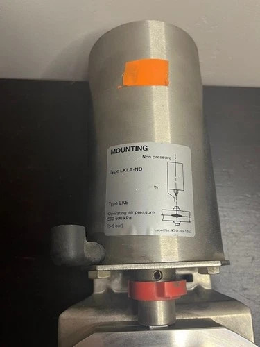 Alfa Laval LKB-101.6 4" Actuated Butterfly Valve with LKLA-NO Actuator — product image 6 of 6