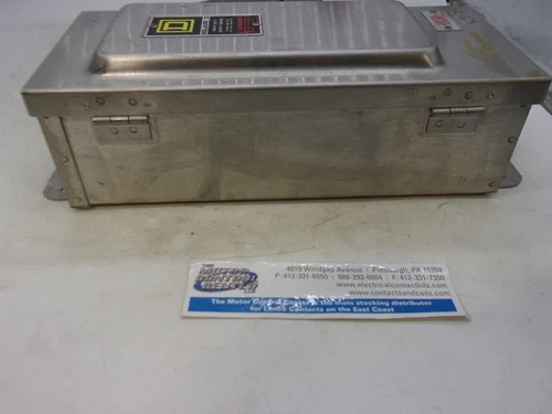 Square D H361DS Heavy Duty Safety Switch, 30A, 600V, 3P, Fusible, NEMA 4/4X/12 Stainless Steel — product image 8 of 8
