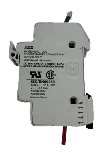 ABB Fuse Holder for 10x38 mm Fuses, 32A 690V — primary product image