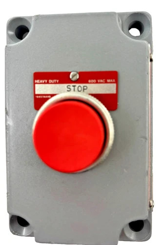 Killark XCS-0B2 Single Red Pushbutton Cover — product image 5 of 8