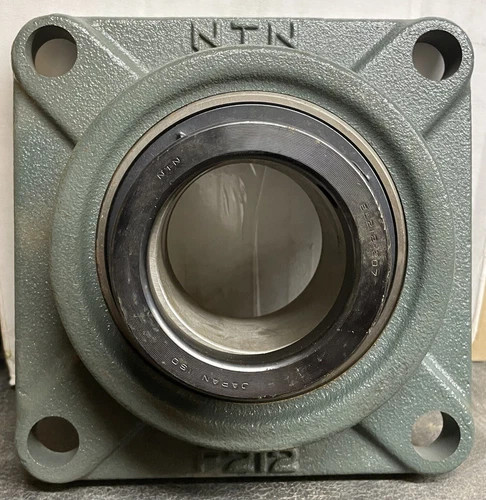 NTN UELF212-207D1 4-Bolt Square Flange Block Bearing
