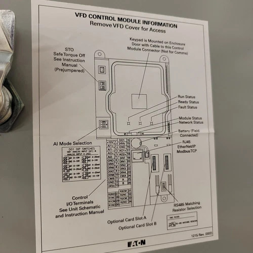 Eaton Enclosed DG1 Drive EGS0214D111AA0000 15HP — product image 9 of 12