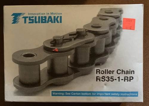 Tsubaki RS35-1-RP Roller Chain, 10 ft, 320 Links
