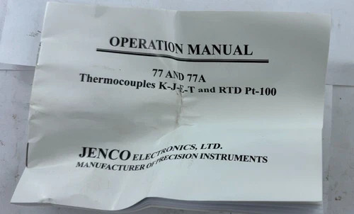 Jenco 77-RTD 2-Wire Temperature Transmitter — product image 5 of 5