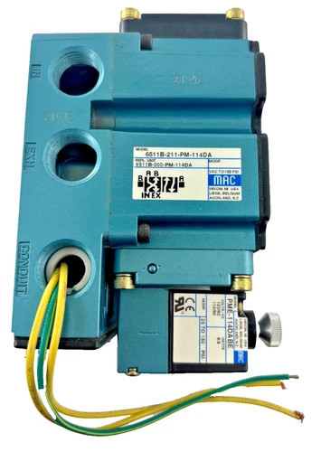 MAC Valves 6511B-211-PM-114DR Pneumatic Solenoid Valve
