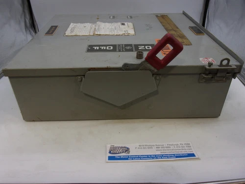 General Electric TH6662 6-Pole Non-Fusible Heavy Duty Safety Switch, 60A, 600V — product image 7 of 9
