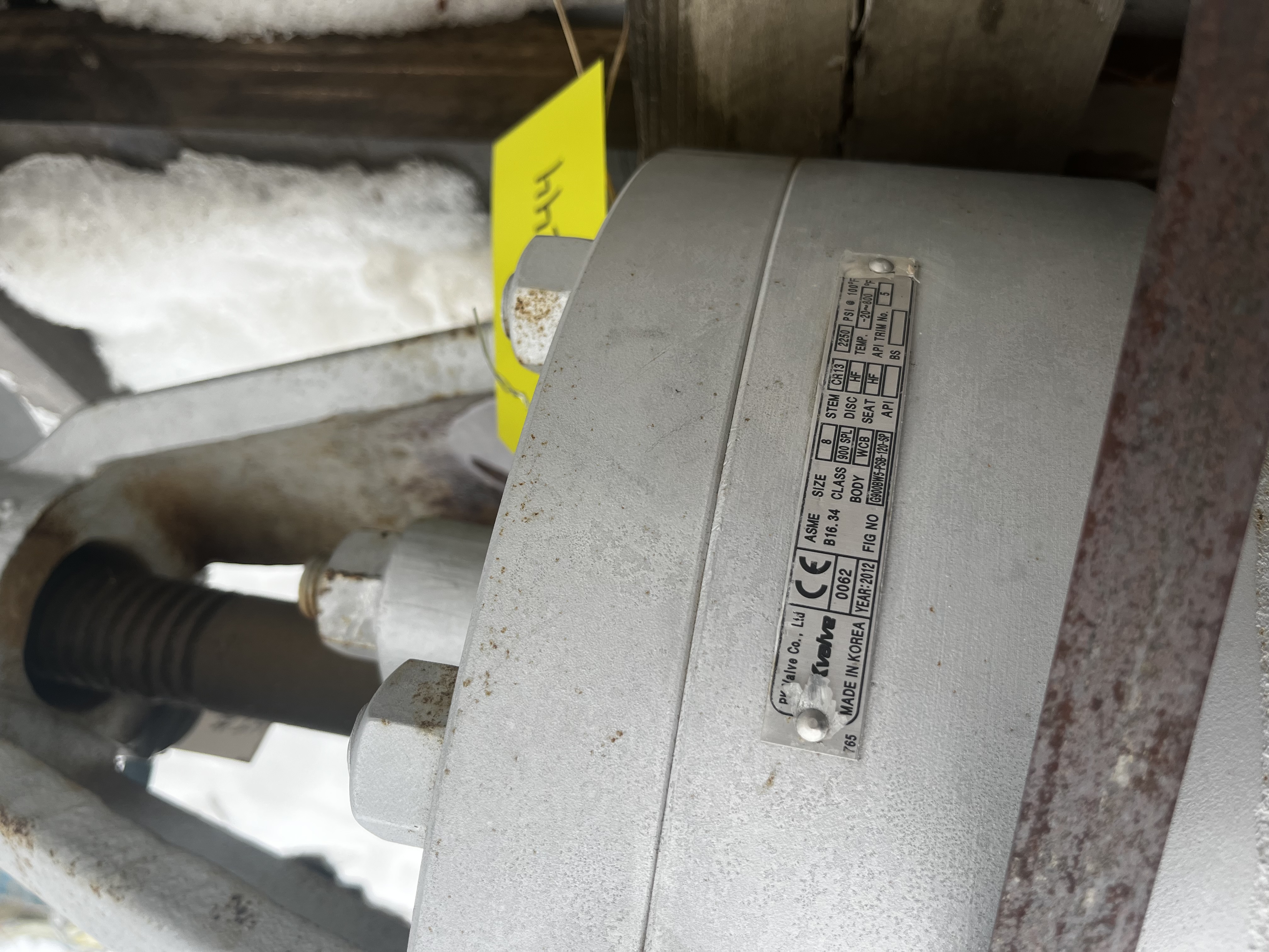 PK Valve Class 600 6-Inch Cast Steel Gate Valve — product image 3 of 5