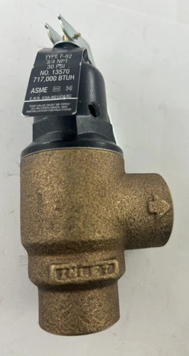 Cash Acme F-82 Bronze Pressure Relief Valve, 3/4 Inch — primary product image