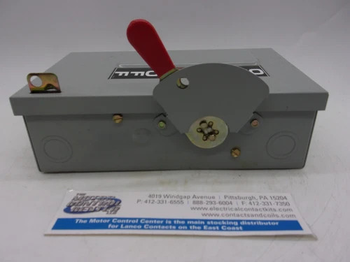GE Spec-Setter General Duty Safety Switch TG3221, 30A, 240V — product image 7 of 8