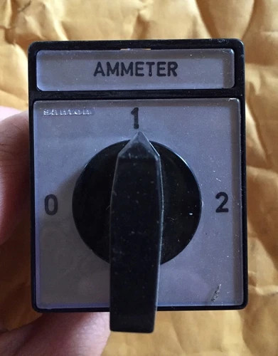 Santon GN20P-D53 Ammeter Cam Switch 15A 3HP
