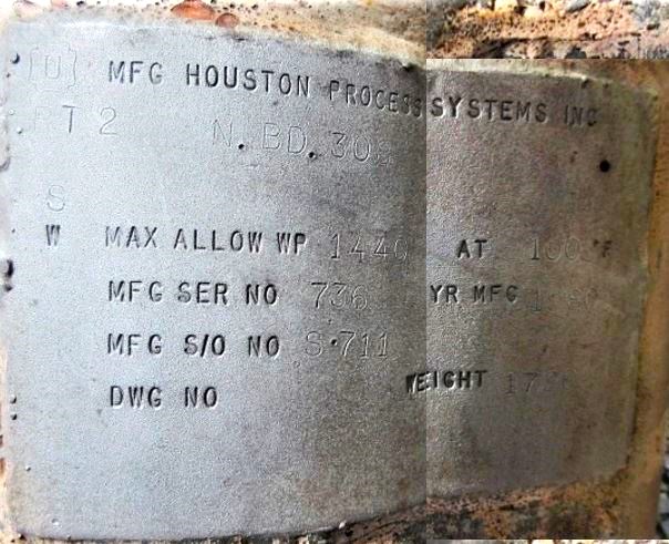 Smith Industries Glycol Contactor Tower, 10-3/4" OD x 17' Length — product image 13 of 14