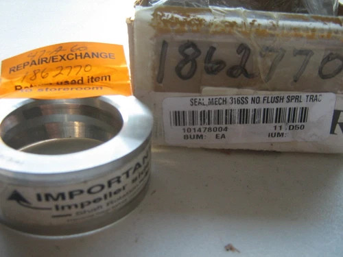 EnviroSeal SpiralTrac DI1875RI2762(316) Throat Bushing, 1.875" x 2.762", 316SS