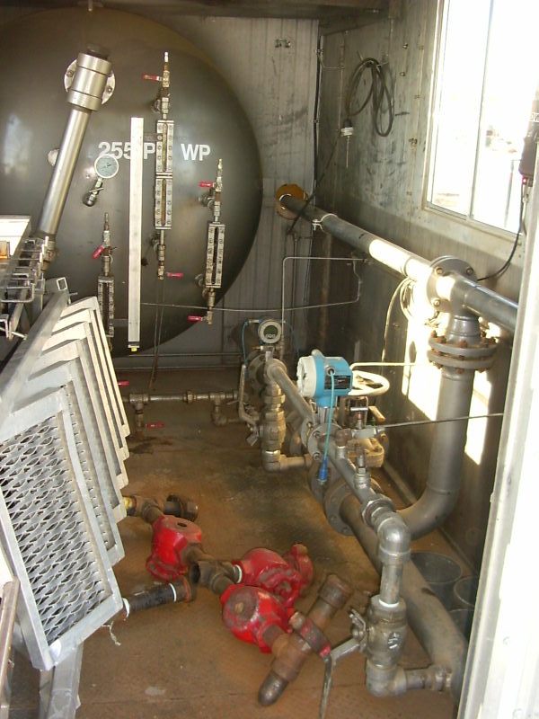 E&D Pipe and Process Equipment Ltd. 6' x 10' Production Testing Unit on 45' Hiboy Trailer — product image 5 of 12