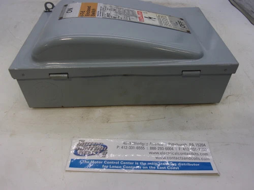ITE JF422 Fusible Safety Switch, 3-Pole, 60A, 240V, NEMA 1 — product image 9 of 9