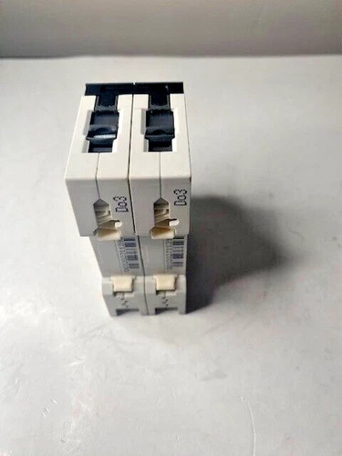 Siemens 5SY4203-8 Miniature Circuit Breaker 2-Pole 3A D-Curve — product image 3 of 3