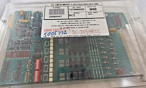 Westinghouse 7379A06G02 4QC15 Sub 13 Turbine Generator Control Circuit Board — product image 3 of 4