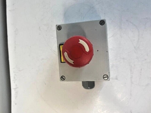 Allen-Bradley 800F-1MM3 Emergency Stop Metal Enclosure Assembled Station — primary product image