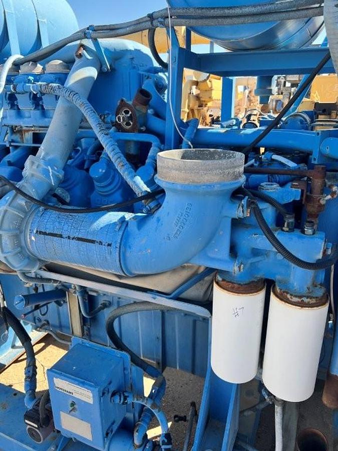 MTU Detroit Diesel 16V2000 M36 R1637M36 Diesel Engine with Radiator Skid — product image 5 of 5