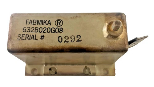 FABMIKA 632B020G08 High Voltage Mica Capacitor 2.0uF 2KV ±10% — primary product image