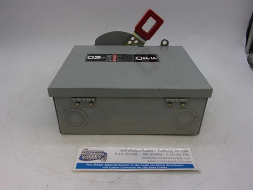 GE THN3361 General Duty Safety Switch 30A 600V 3P Non-Fusible NEMA 1 — product image 8 of 8
