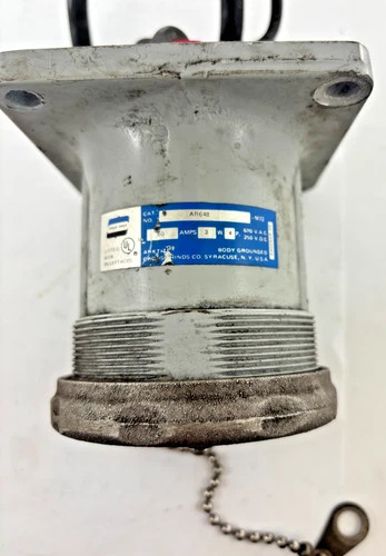 Crouse-Hinds AR648 Industrial Receptacle 60 Amps 3 Wire 4 Pole — primary product image