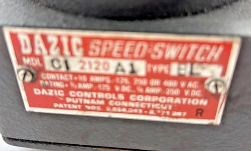 Dazic Speed Switch CI 2120 A1 Type BL — product image 2 of 6