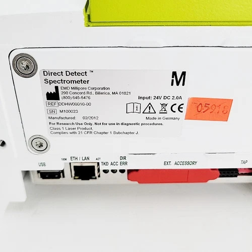 Millipore Direct Detect Infrared Spectrometer DDHW00010-DD — product image 6 of 12