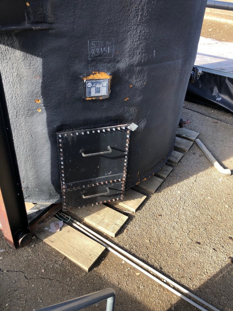 400 BBL GLM Fire Tube Insulated Storage Tank – 1995