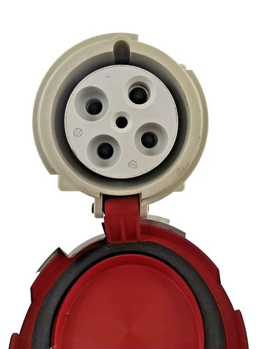 Hubbell HBL4100R7W 100A Watertight Pin and Sleeve Receptacle — product image 5 of 8
