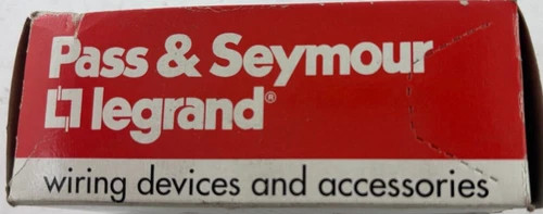 Pass & Seymour Legrand PS15AC2 Double Pole Toggle Switch, Brown — product image 5 of 6