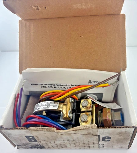Barksdale B2S-H48SS Bourdon Tube Pressure Switch