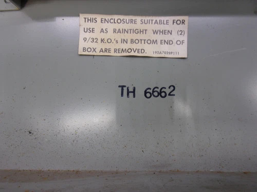 General Electric TH6662 6-Pole Non-Fusible Heavy Duty Safety Switch, 60A, 600V — product image 4 of 9