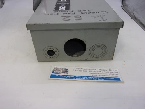 General Electric Heavy Duty Safety Switch TH3363, 100A, 600V, 3P, Fusible, NEMA 1 — product image 7 of 7