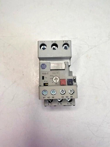 Allen-Bradley 193-T1AB48 Thermal Overload Relay 3.5-4.8A with 193-T1APM Panel Mount Adapter — primary product image